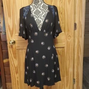 Free People Mini Dress Open Back 12